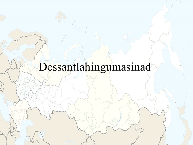 Dessantlahingumasinad